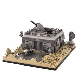 레고 스타워즈 MOC-50143 SW Base (Outpost) on Tatooine 타투인 베이스 기지 호환 신제품 창작