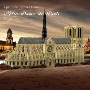 레고 크리에이터 MOC-43974 Notre Dame de Paris 노트르담 드 파리 호환 신제품 창작