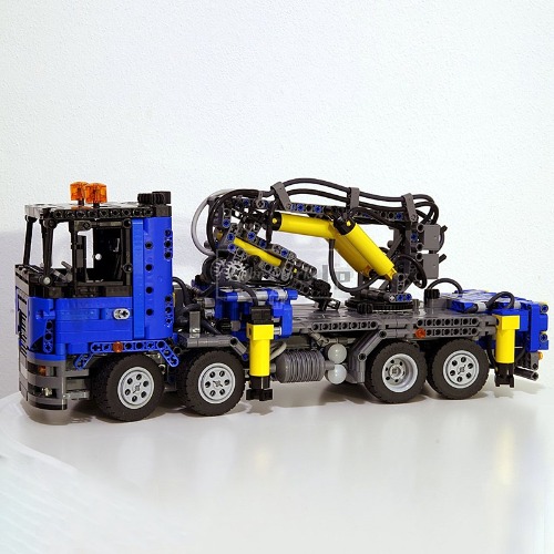레고 테크닉 MOC-10801 pneumatic crane 공압 기중기 크레인 트럭 호환 신제품 창작