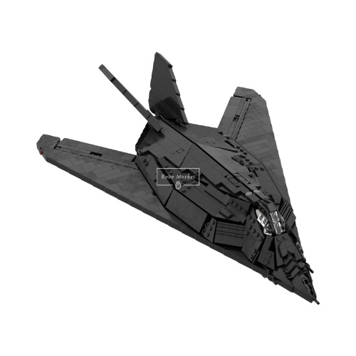 레고 밀리터리 호환 신제품 나이트 호크 F-117 스텔스 전투기 폭격기 항공기 MOC-96820 창작