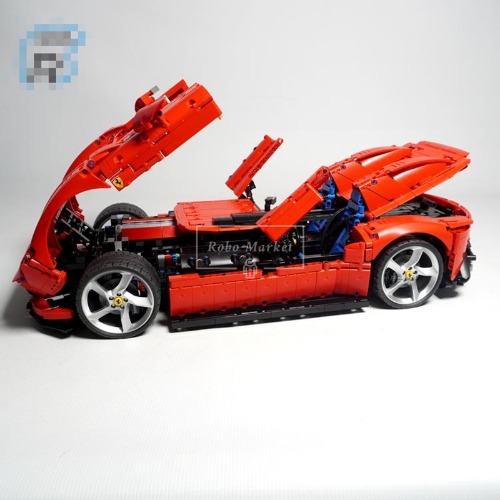 레고 테크닉 호환 Ferrari Monza SP1 &amp; SP2 1:8 Scale 페라리 몬짜 MOC-128423 신제품 창작