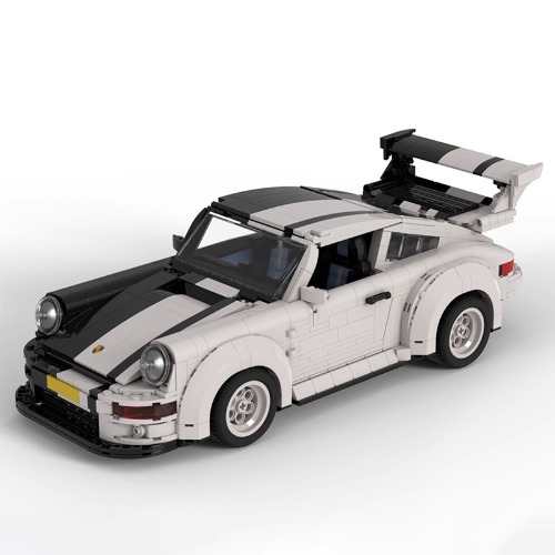레고 크리에이터 호환 Porsche RWB style 포르쉐 911 블랙 앤 화이트 MOC-149903 신제품 창작
