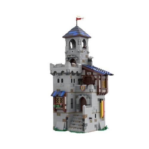 레고 크리에이터 호환 Lionbrick Castle Keep 사자의 성 캐슬 확장 MOC-162144 신제품 창작